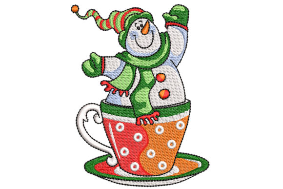 A Cup of Snowman