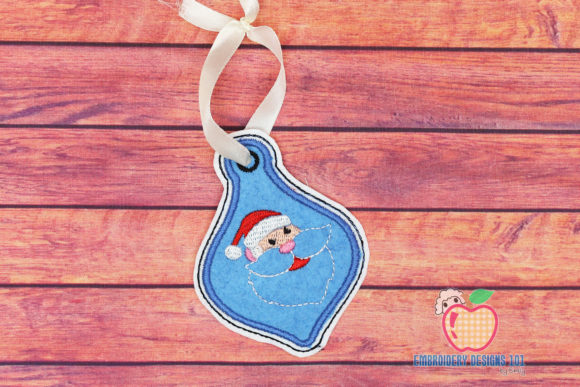 Christmas Santa Claus Face Ornament