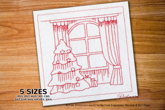 Christmas Window Machine