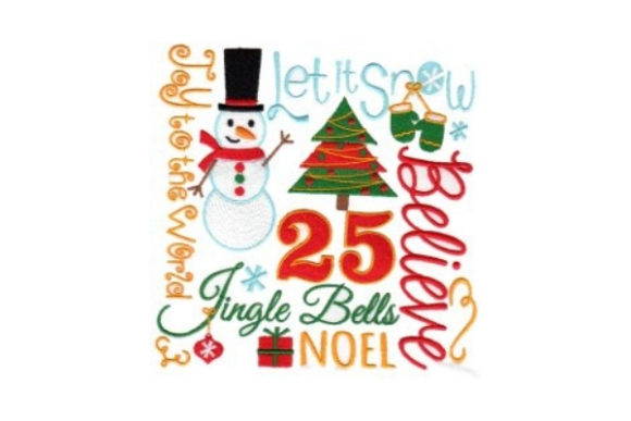 Christmas Word Art