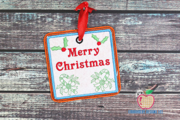 Merry Christmas ITH Ornament Review