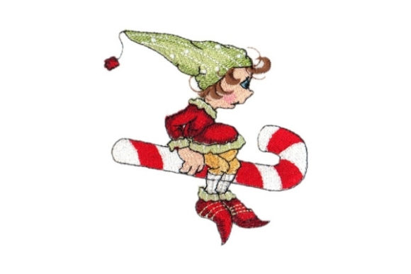 Sassy Candy Cane Elf