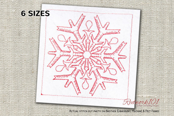 Snow Flakes Bluework